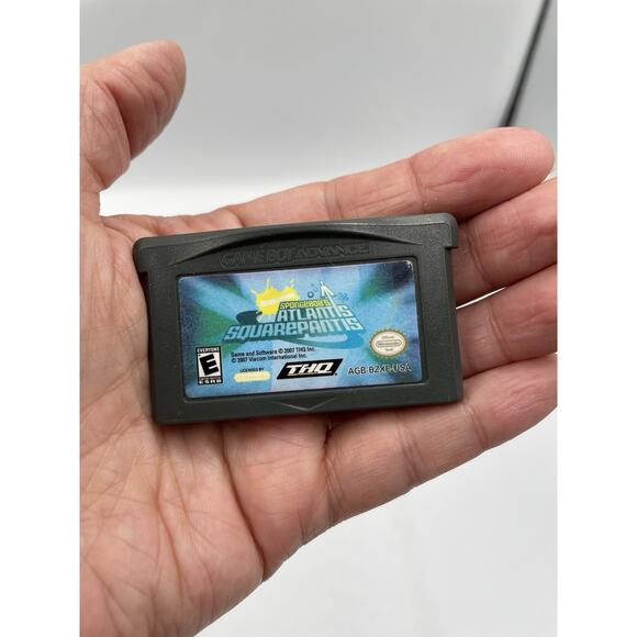 SpongeBob's Atlantis SquarePantis Nintendo Game Boy Advance Cartridge Only - Picture 1 of 3